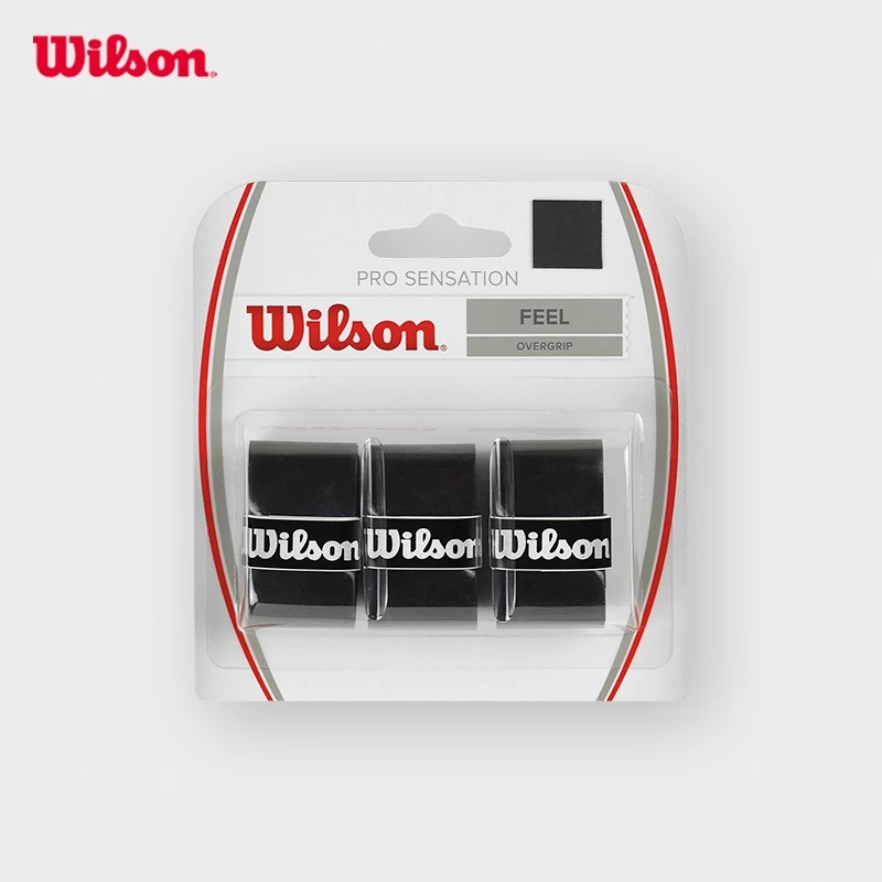 Wilson Pro Overgrip Sensation BK/WH Quấn Cán Vợt Tennis WRZ4010