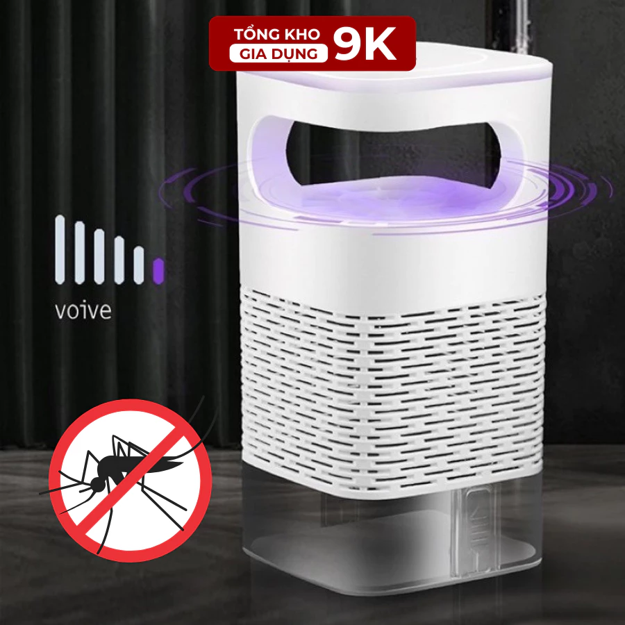Đèn Bắt Muỗi [BẢO HÀNH 1 ĐỔI 1] Diệt Côn Trùng Máy Bắt Muỗi Thông Minh Có Đèn Led Tia UV Tiết Kiệm Điện TKVA 800 -
