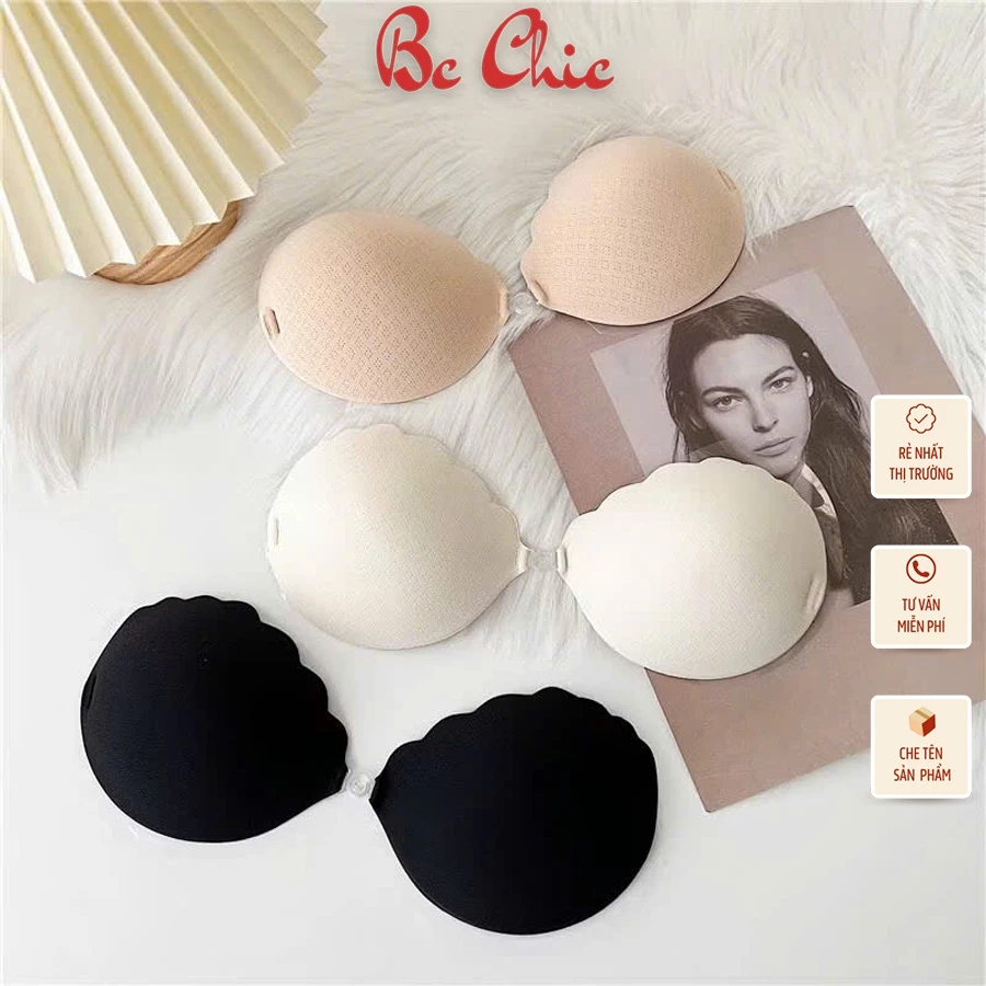 Áo Dán Ngực VECYLA Cài Trước Bàn Tay Nâng Ngực Tạo Khe Kèm Dây Trong P45