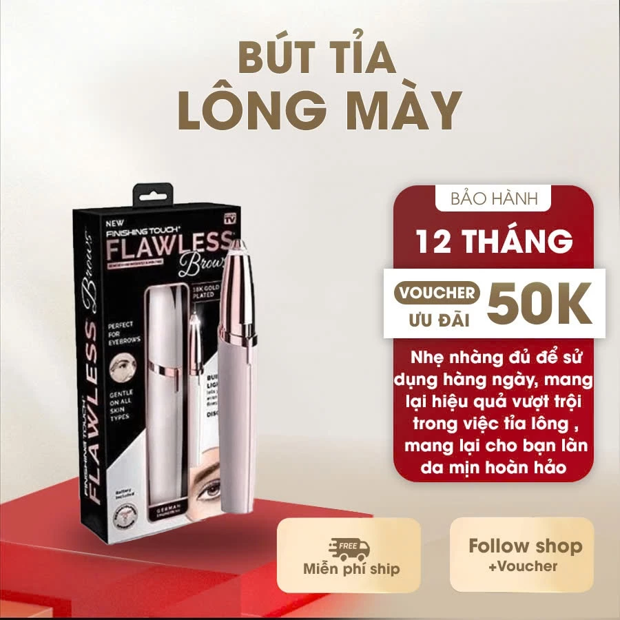 Bút tỉa lông mày-Máy tỉa lông mày làm đẹp cho chị em, - Bút kẻ sạc điện với lưỡi cạo 360 đa năng tạo kiểu chân mày HOT