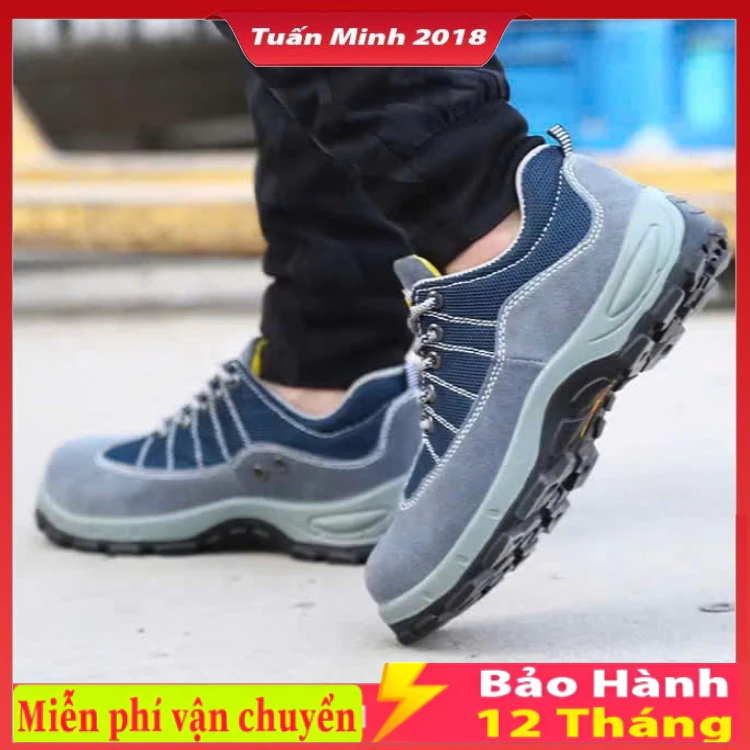 Giày Bảo Hộ Lao Động Thể Thao 1252X / GB03 Chống Đinh, Chống Va Đập - Giày Bảo Hộ Siêu Nhẹ Cao Cấp