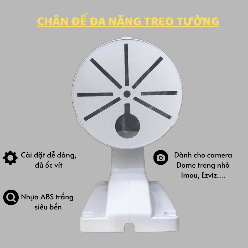 Chân đế treo tường Loại Tốt/Đế L Camera kèm ốc vít giá rẻ chất lượng