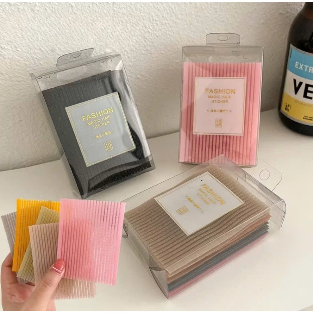 Hộp 10 Miếng Dán Cố Định Tóc Mái Color Summer