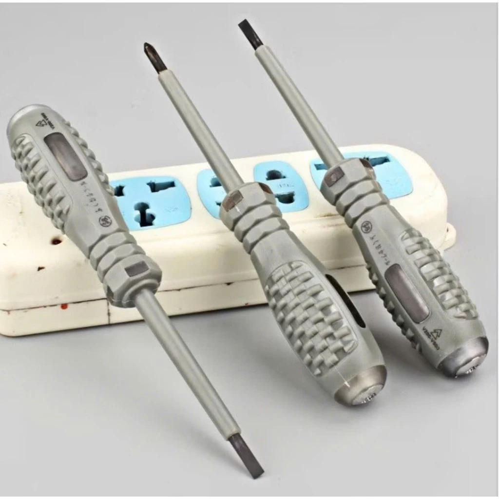 Set 2 Tua Vít Thông Minh Thế Hệ Mới Tua Vít Từ Tính, Kiểm Tra Pha, Đo Thông Mạch