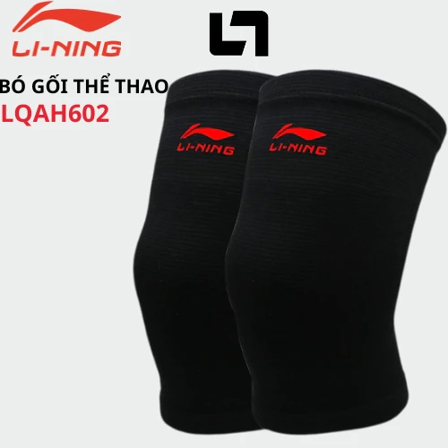 Bó gối thể thao co dãn Shiwei Lining cao cấp, chất vải thoáng khí bảo vệ khớp đầu gối LQAH602