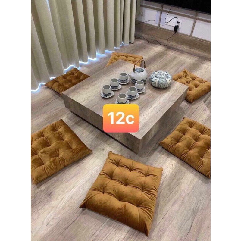 Đệm Ngồi và Nệm Lót Sàn Siêu Mềm Mại - Êm Ái - Thiết Kế Phong Cách Hàn Quốc_5sbedding