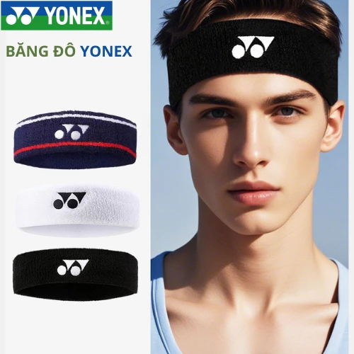 Băng đô thấm hút mồ hôi Shiwei Yonex, băng đô nam nữ co dãn đàn hồi tốt SP012