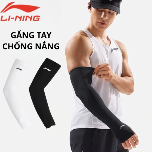 Găng tay dài chống nắng Shiwei Li-ning cao cấp, chất liệu Lycra mát mẻ hỗ trợ ổn định khớp SP45