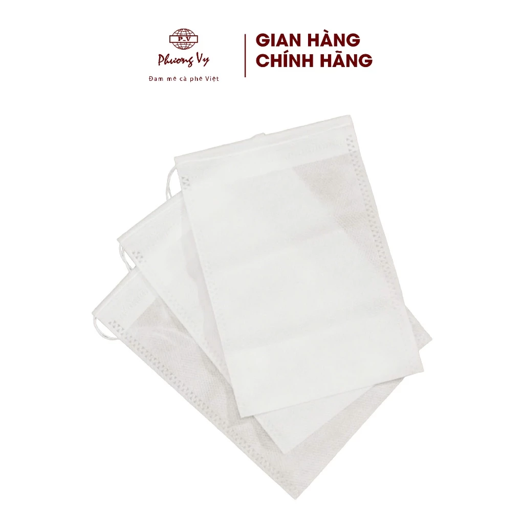 COMBO 10 Túi lọc cà phê ủ lạnh tiện lợi 12 x 16cm, Phương Vy Coffee
