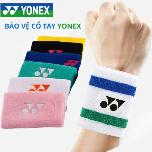 Băng chặn mồ hôi tay mềm mại Shiwei Yonex, thấm hút mồ hôi hỗ trợ bảo vệ khớp cổ tay SP021