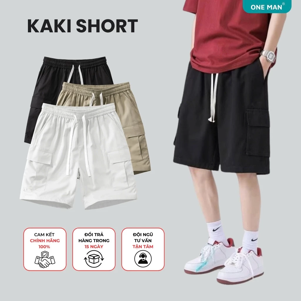 Quần Kaki Nam Nữ Unisex ONE MAN Cao Cấp, Chất Vải Cao Cấp Dễ Phối Đồ Mã BK002A