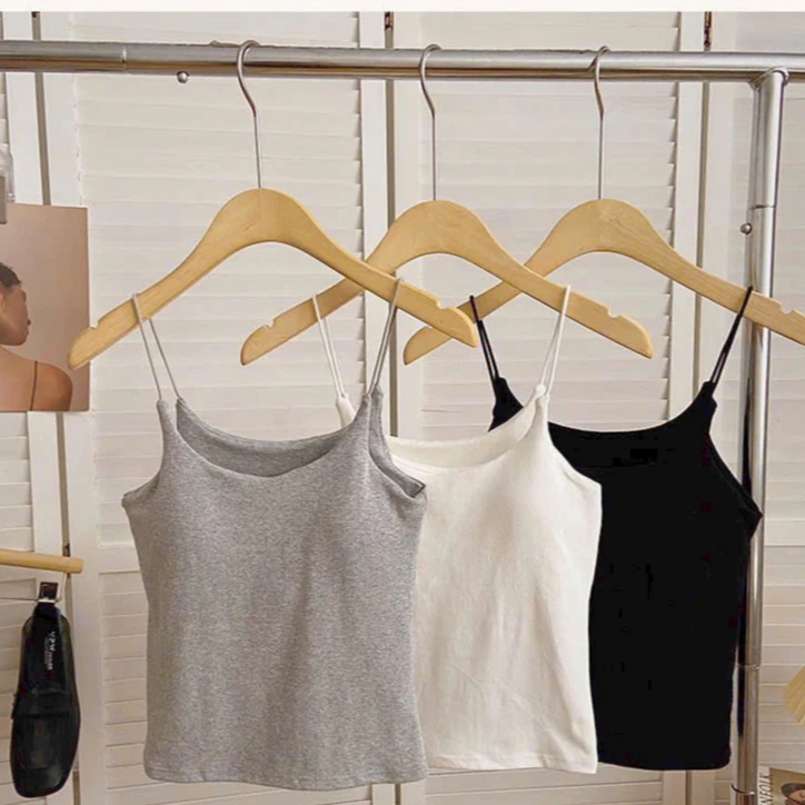D626_Áo bra nữ 2 dây  có đệm mút cố định gợi cảm, sexy vải cotton mịn co dãn. thoáng mát