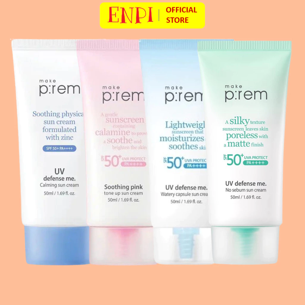 Kem chống nắng Make P:rem UV Defense Me. SPF 50+