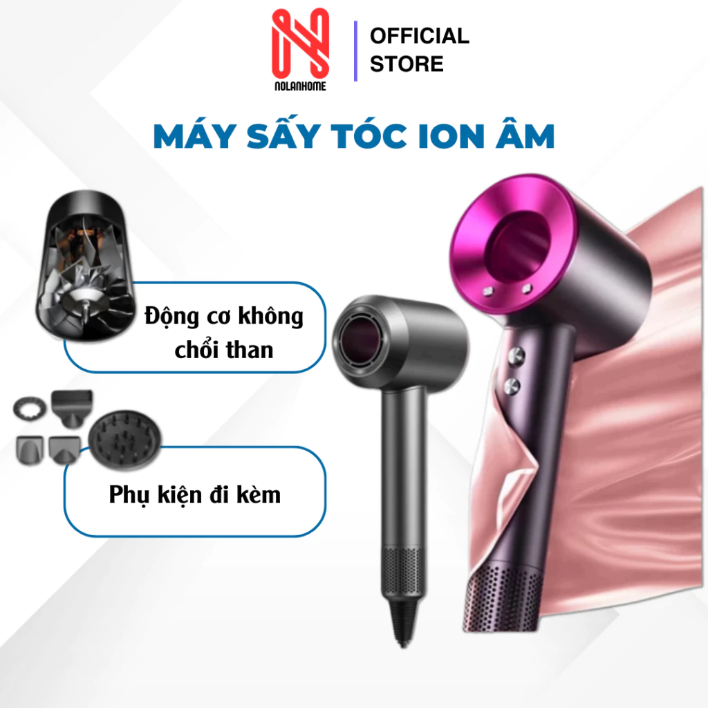 Máy Sấy Tóc ion âm GARUDA 2 Chiều Nóng Lạnh Công Suất 2800W, Nóng Lạnh 2 Chiều Chăm Sóc Tóc, Bảo Hành 12 Tháng