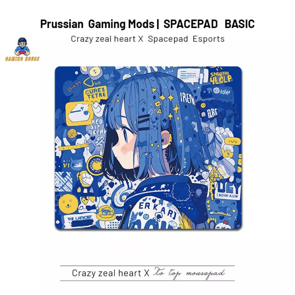 Pad chuột gaming SpacePad V3 chuyên Chơi Game Bề Mặt Control / Speed  Lót chuột 45x40 chuyên game
