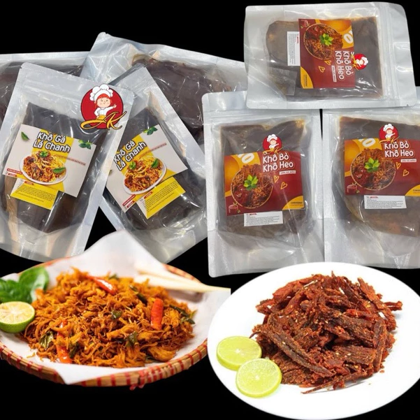 Sốt Gia Vị Làm Khô Bò, Khô Heo, Khô Gà Lá Chanh Handmade chuẩn vị