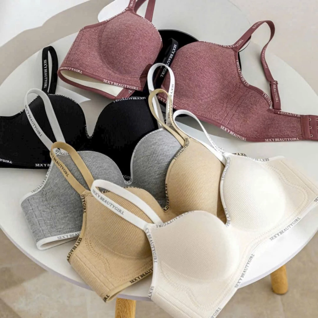 (5cm)_ B290_ Áo lót Nữ siêu nâng, tạo khe đệm dày 5p, không gọng, chất liệu cotton Hàn cao cấp