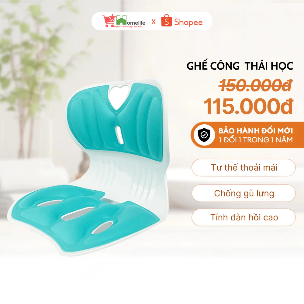 Ghế Điều Chỉnh Tư Thế Chống Gù Lưng, Ghế Công Thái Học Chỉnh Dáng Ngồi Đúng Nam Nữ, Trẻ Em, Chống Cong Vẹo Cột SốngCTH01