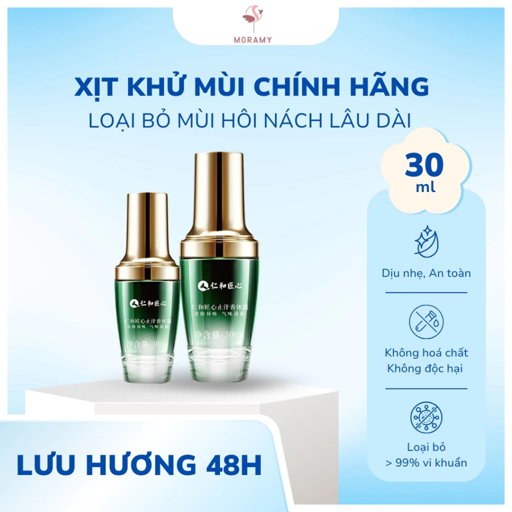 Xịt Khử Mùi Chống Mồ Hôi Nách, Loại Bỏ Mùi Cơ Thể, Xịt Nách Khử Mùi unisex, Lưu Hương 48H.