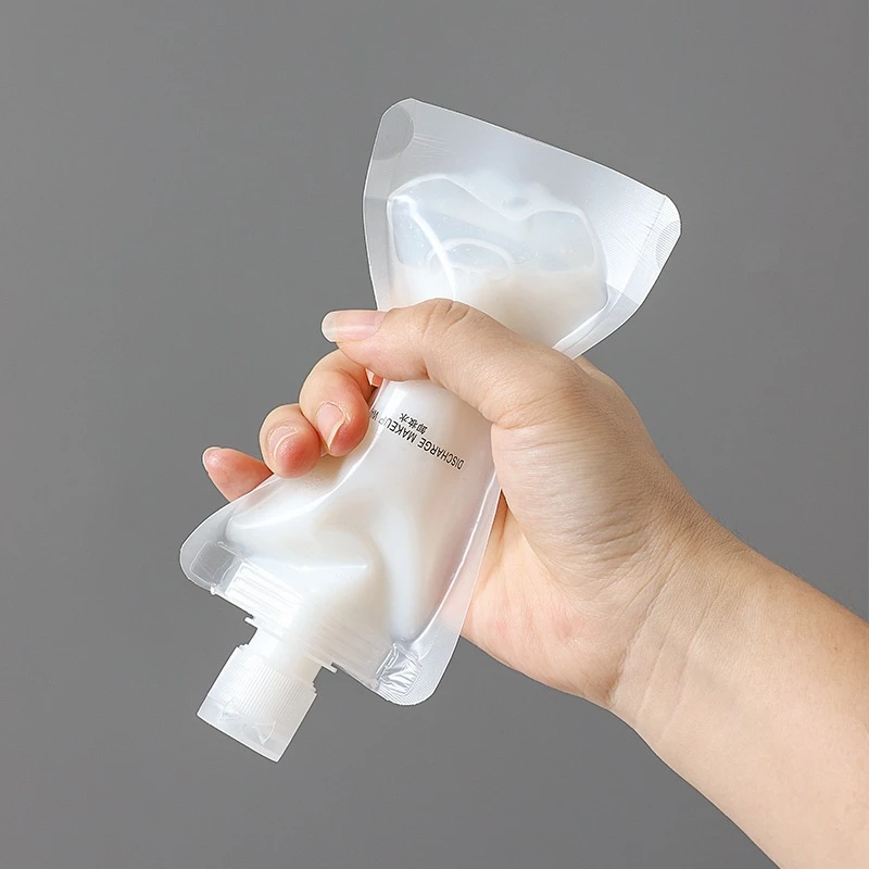 Túi Chiết Mĩ Phẩm 30ml 50ml 100ml, Lọ Chiết Dầu Gội Sữa Tắm Có Thể Tái Sử Dụng Thích Hợp Đi Du Lịch