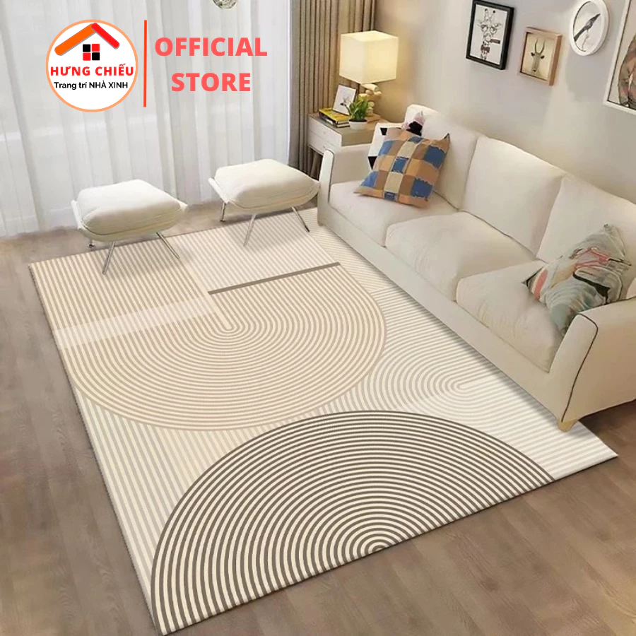 Thảm trải sàn , thảm trang trí phòng khách phòng ngủ nỉ lì bali đủ cỡ mẫu mới 2024 dễ vệ sinh gấp gọn được ED14