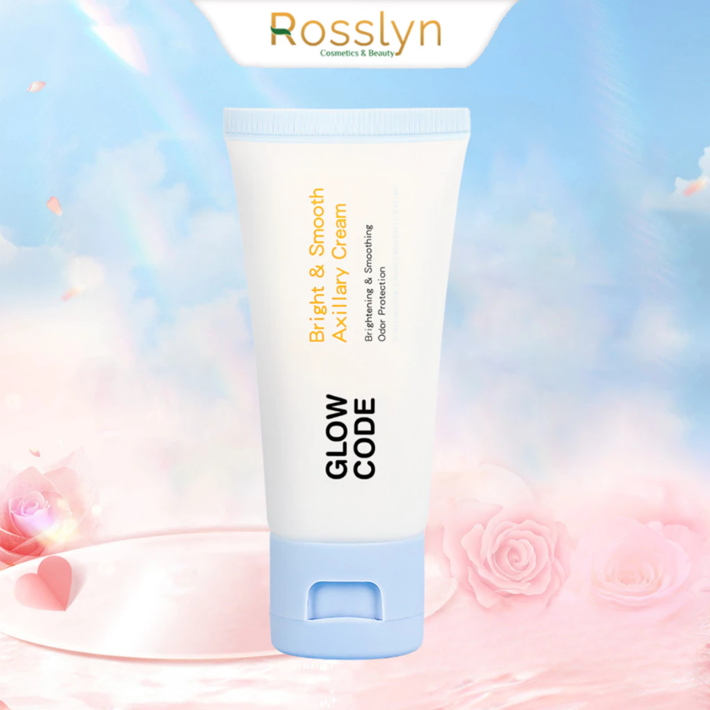 Kem dưỡng trắng da GlowCode với Niacinamide và chiết xuất dâu tằm giúp da sáng mịn và giảm thâm 30gr