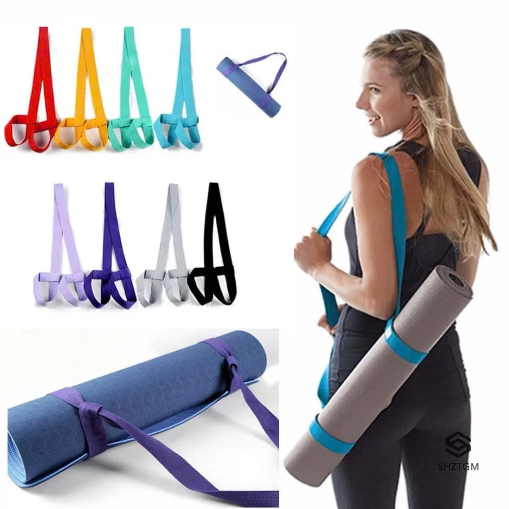 Dây đeo thảm yoga,dây buộc thảm yoga kiêm dây đai tập yoga pilates DBT01