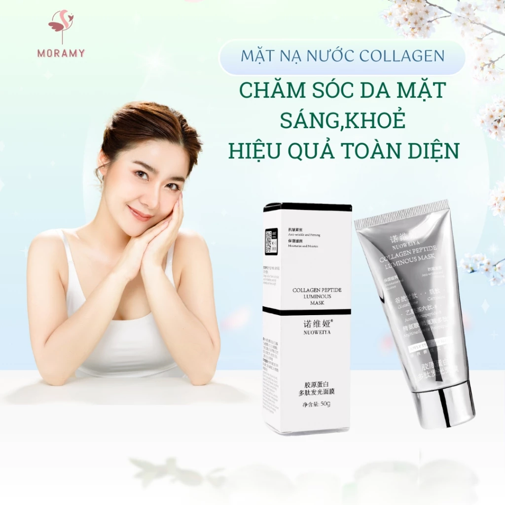 Mặt Nạ Nước Collagen Dưỡng Ẩm Chống Lão Hoá Nuôi Dưỡng Chăm Sóc Da Mịn Màng.