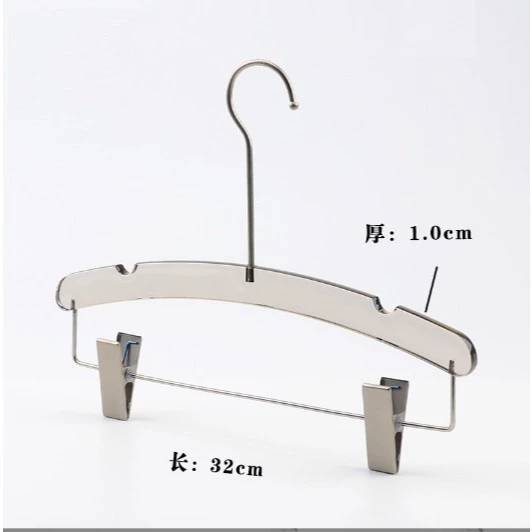 Móc Quần Áo Shop, Kẹp Quần Xám Màu Trà Mã Não Người Lớn