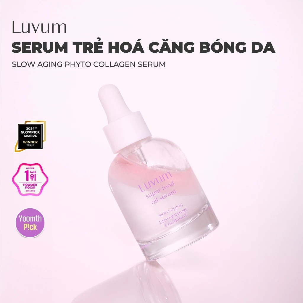 Tinh Chất Phục Hồi, Căng Bóng Da Slow Aging Super Food Oil Serum 30ml [B2]