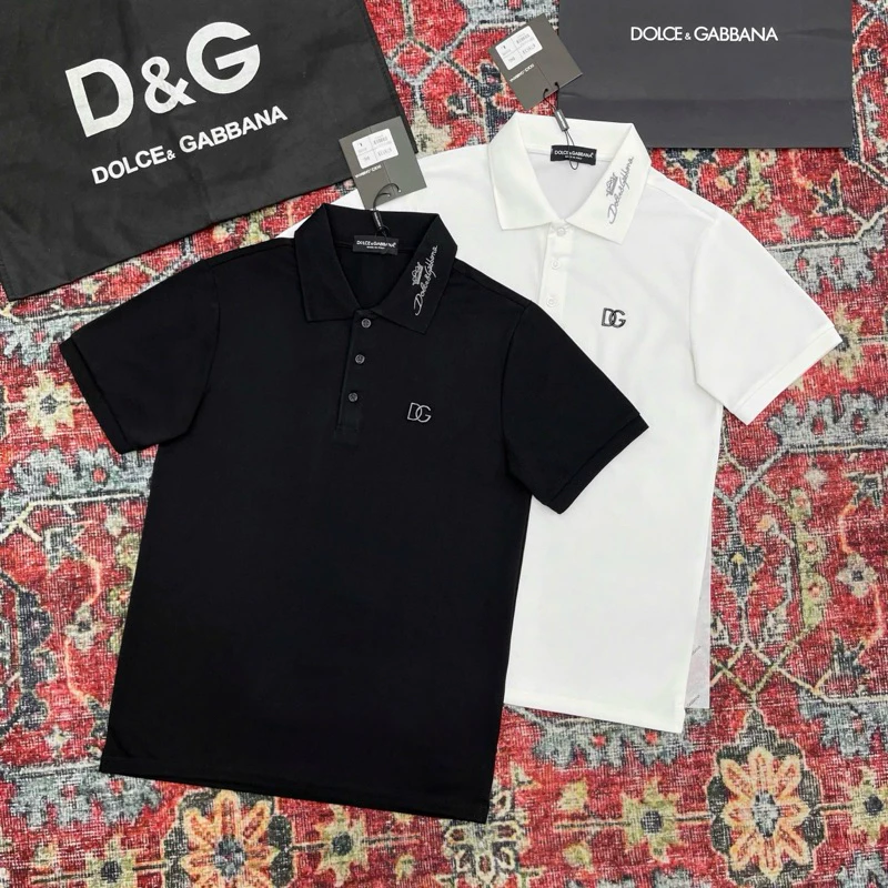 Áo polo nam nữ cổ bẻ PB cotton gai thân trơn tag logo Đôn Chề ngực phối chữ kí viền cổ basic PL174P Hàng QC Duy Bi