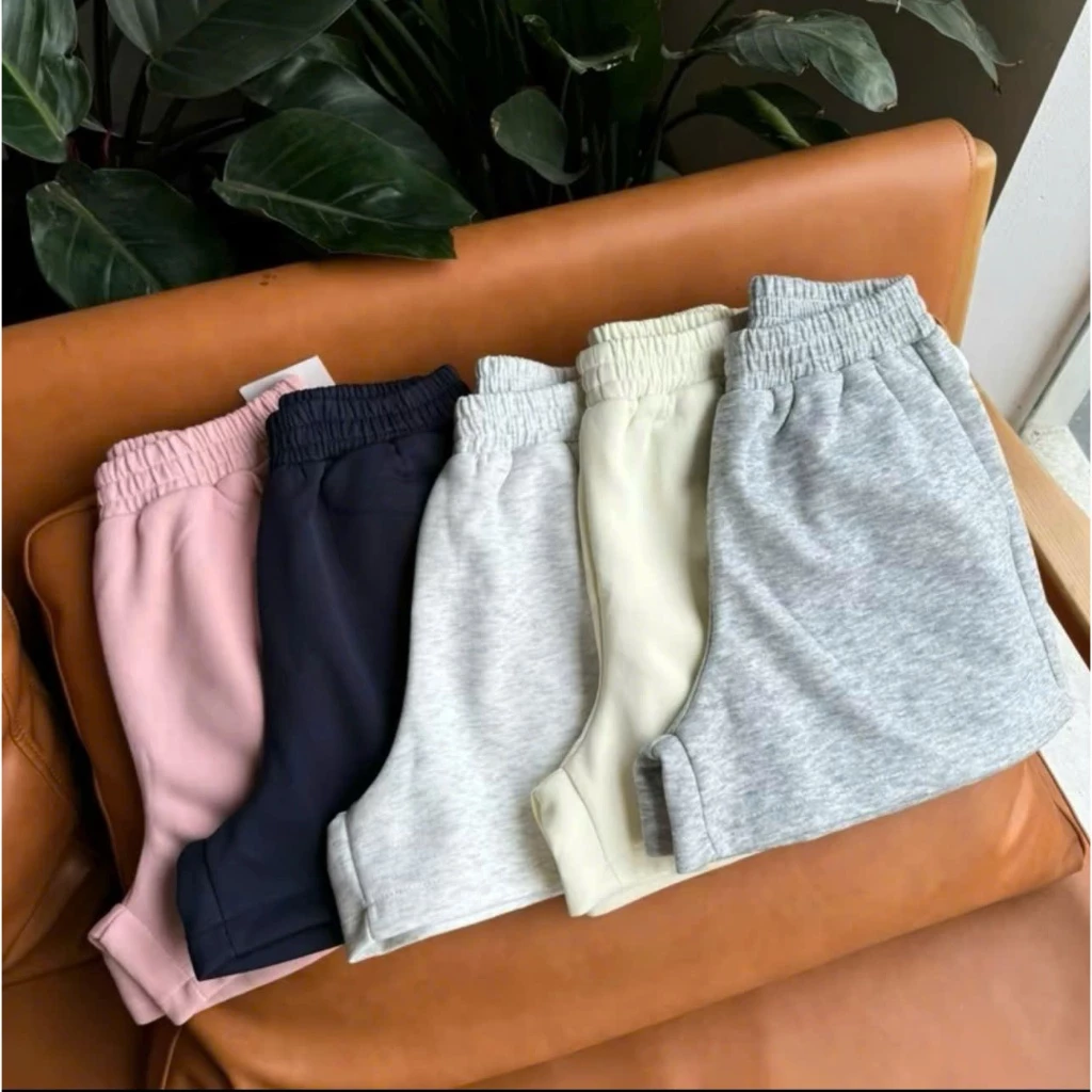 Quần Short nữ chất nỉ ép 2 da dày dặn, mềm mại, thoáng mát, không xù, đứng form trẻ trung năng động SHOP MAYLAN