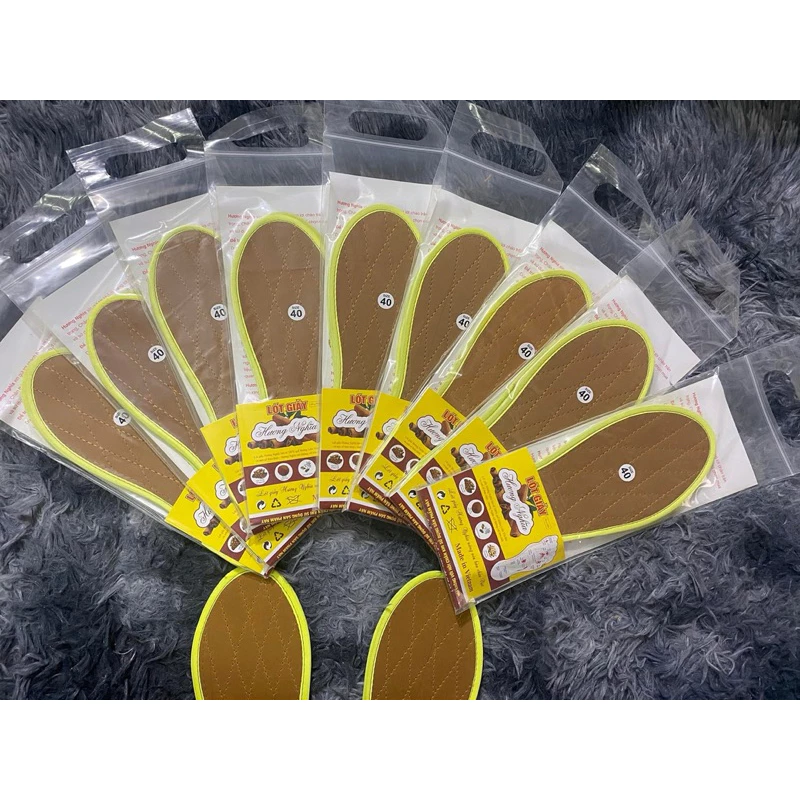 Conbo 10 đôi Lót Giày Hương Quế Tự Nhiên, Lót Giày Khử Mùi Hôi Đủ Size Nam Nữ ( hàng sịn)