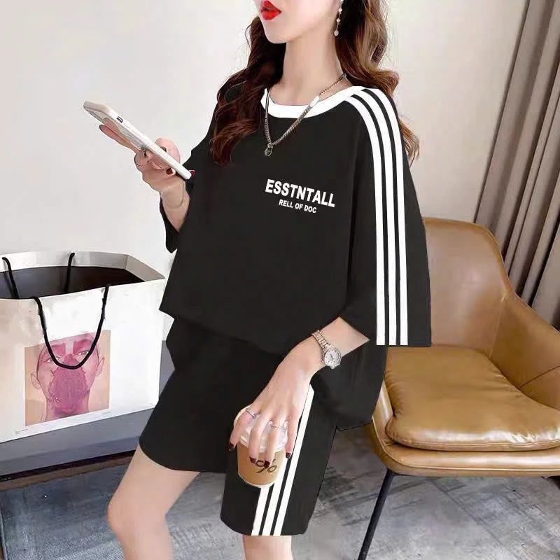 [RẺ VÔ ĐỊCH] Set Đồ Nữ Cotton tổ ong ESSTNTALL, Bộ Quần Áo Nữ Mặc Nhà Form Rộng Thoáng Mát Bộ Thể Thao Nữ