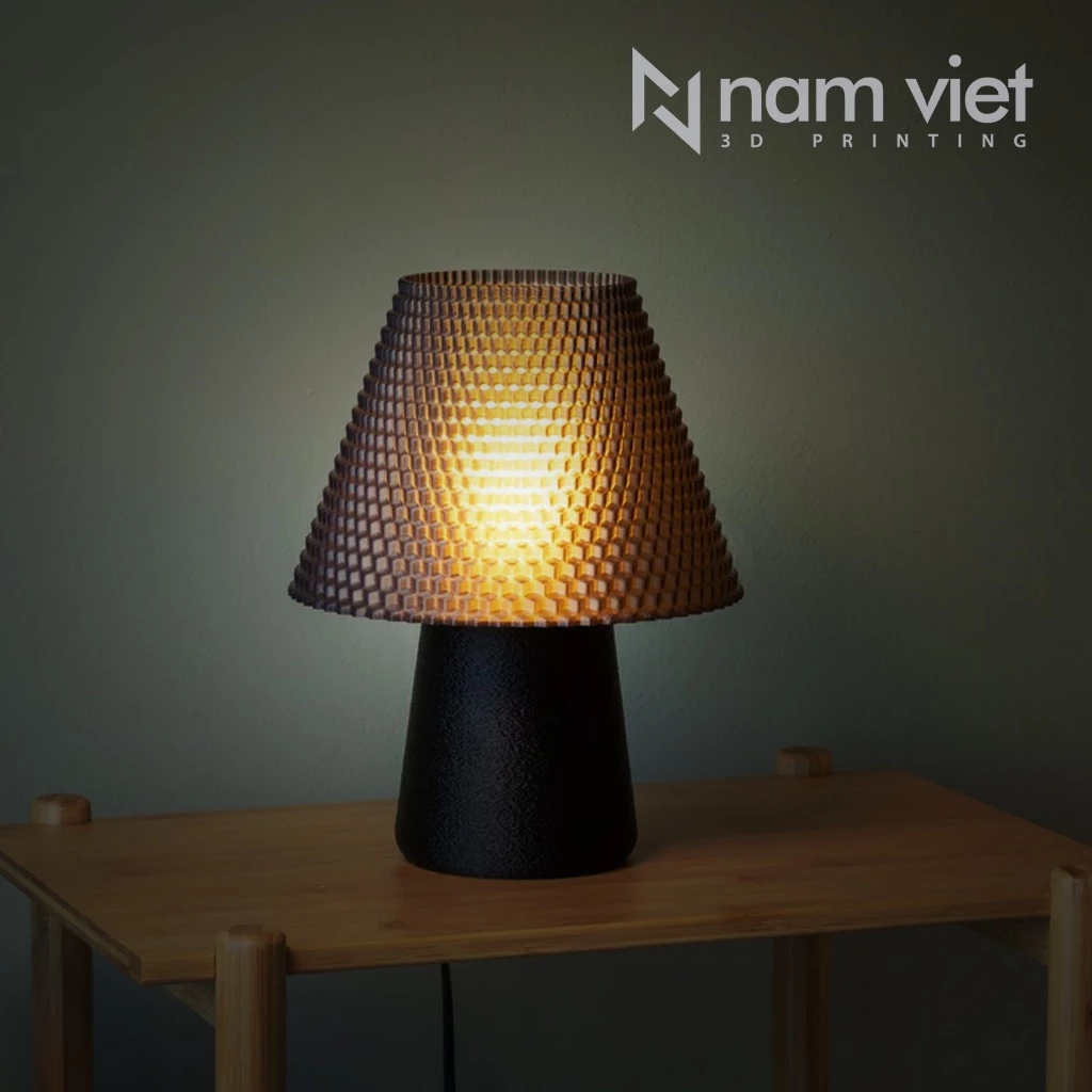 Đèn ngủ để bàn 3D NAM VIỆT 💥 LUMI 💥 _ Quà tặng độc đáo, phong cách tối giản phù hợp decor quán, homestay