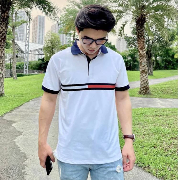 (CHÍNH HÃNG) Áo Polo Tôm.. mi 2024 COTTON mát unisex nam nữ HÀN QUỐC
