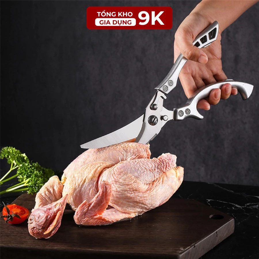 Kéo Cắt Gà Zwilling [CHÍNH HÃNG] Kéo Cắt Gà Vịt Không Gỉ Mạnh Mẽ Kéo Thép Cắt Xương Cắt Thịt Cao Cấp Siêu Bền