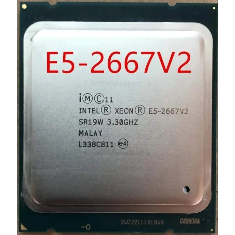CPU Xeon E5 2670v2 2667v2 2696v2. Socket LGA 2011