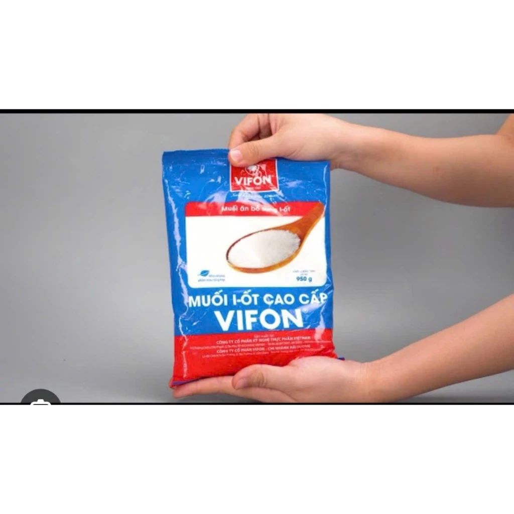 Muối I-Ốt Cao Cấp Vifon 950g - VF50