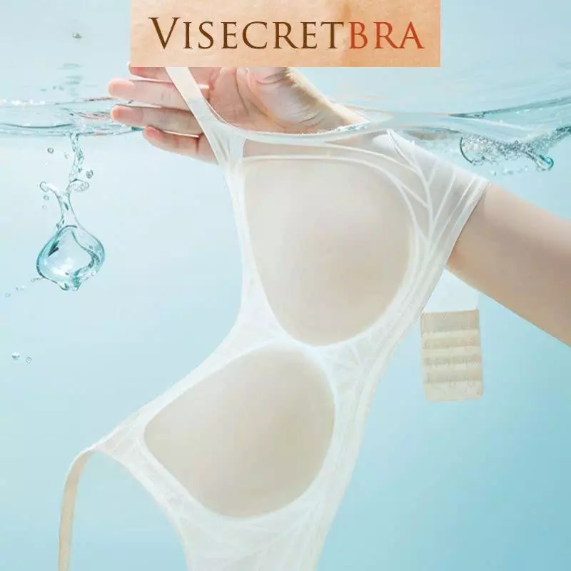 Áo Lót Áo Ngực Áo Bra Nữ Visecret Bra Chất Su Lạnh Mút Mỏng Không Gọng Thoáng Mát Gom Quả Chống Xệ -- 240964