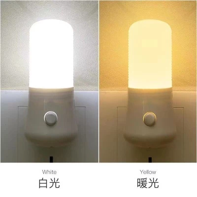đèn ngủ led mini mẫu mới, Đèn ngủ led 3w sử dụng công tắc thiết kế đơn giản