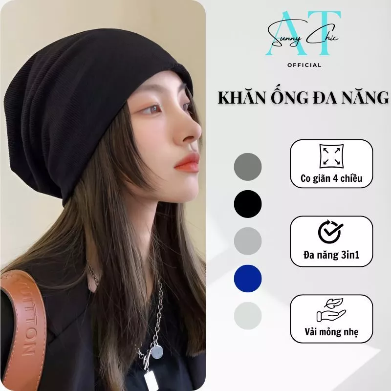 Khăn ống đa năng phong cách Hàn phù hợp cả nam nữ giữ ấm cổ, che nắng, khẩu trang