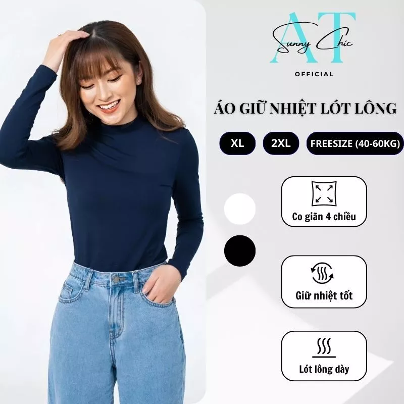 Áo giữ nhiệt nam nữ lót lông hàng đẹp