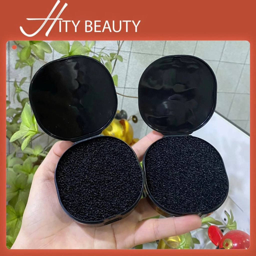 Hộp mút ĐEN phủi cọ khô, dụng cụ làm sạch cọ chuyên nghiệp cao cấp - Hity Beauty