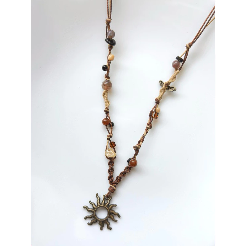 Dây chuyền “The Sun” - Dây chuyền Handmade - Phụ kiện trang sức thời trang - HYGGE ♡.•*