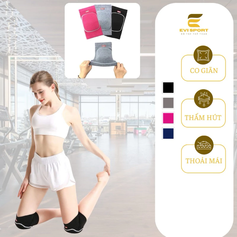 Đệm đầu gối tập gym ,thể thao bảo vệ đầu gối (1 cặp)