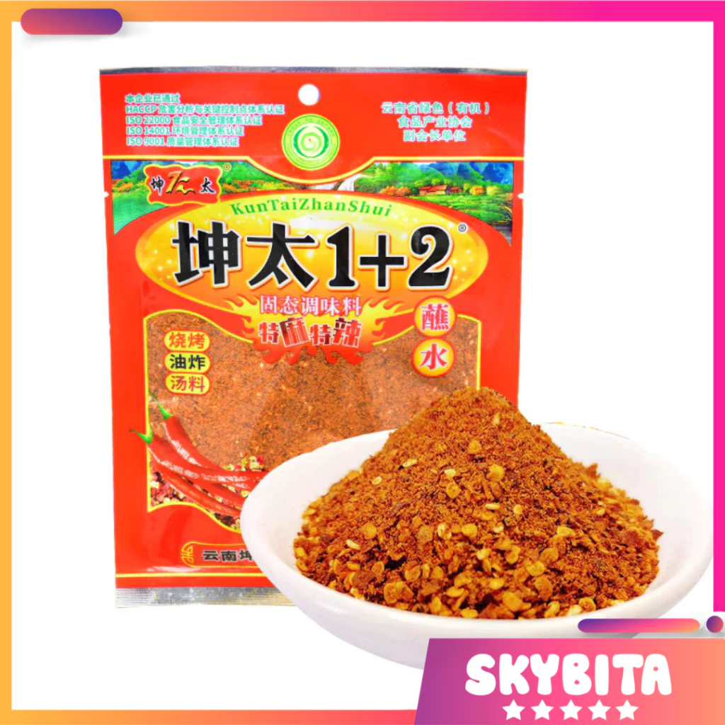 Bột Ớt Trộn Cay Tê (1+2) 40g/100g - Gia Vị Nướng, Rắc, Chấm Lạp Xưởng Siêu Ngon