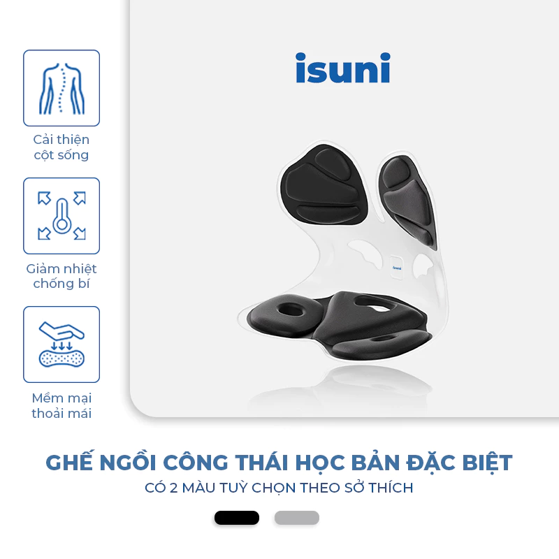 [BẢN ĐẶC BIỆT] Ghế Điều Chỉnh Tư Thế Ngồi Chống Gù Lưng, Ghế Công Thái Học Giảm Đau Mỏi Lưng, Hông