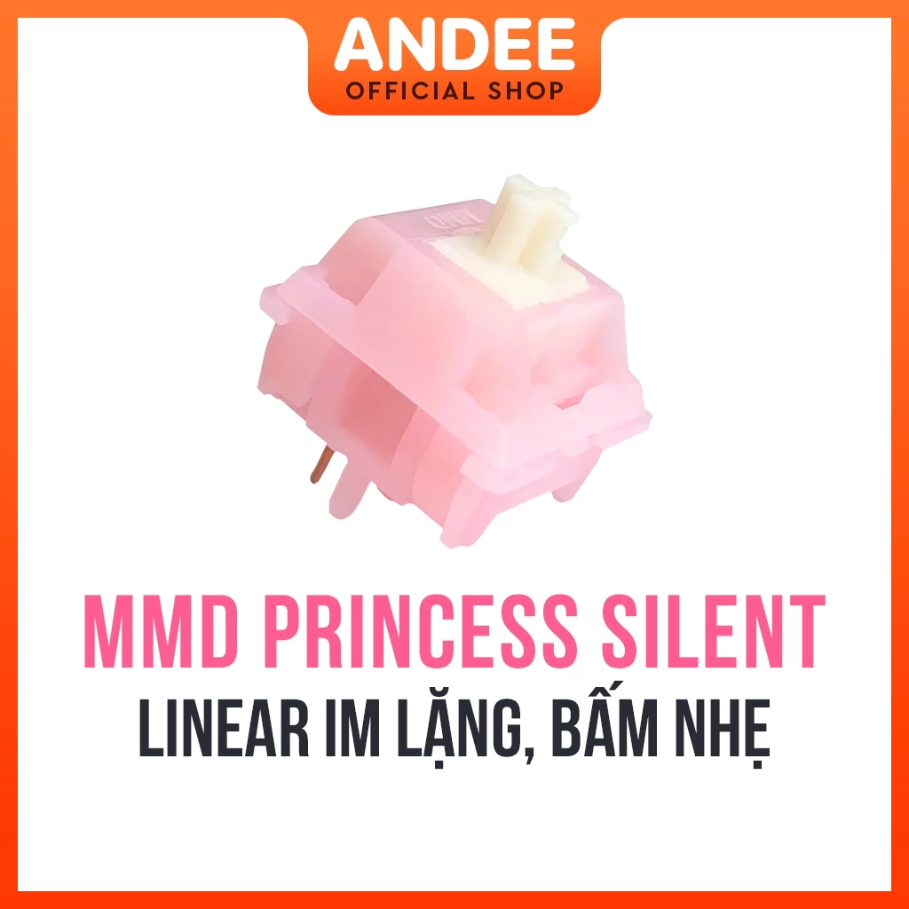 Switch MMD Princess Silent bán lẻ công tắc phím cơ tuyến tính im lặng giá rẻ chất lượng cao