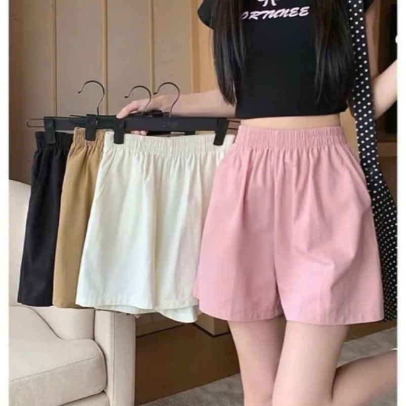 Quần Short phong cách Hàn Quốc (QUẦN Short VÂN MÂY ) dáng rộng cạp chun M10201
